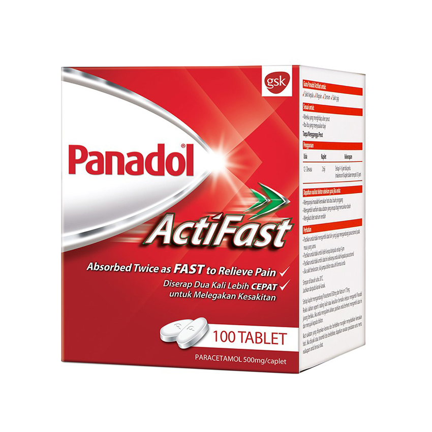 (Loose Pack) Panadol Actifast Tab (10 x 10s)